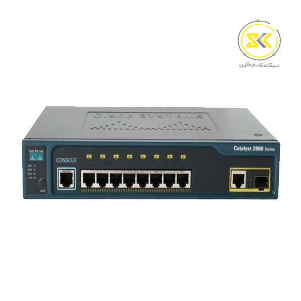 سوئیچ شبکه 8 پورت Cisco WS-C2960-8TC-L