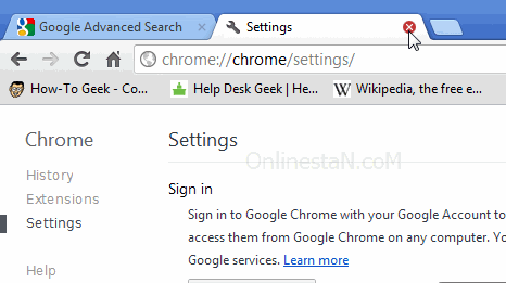 پاک کردن حافظه Cashe در Google Chrome Desktop