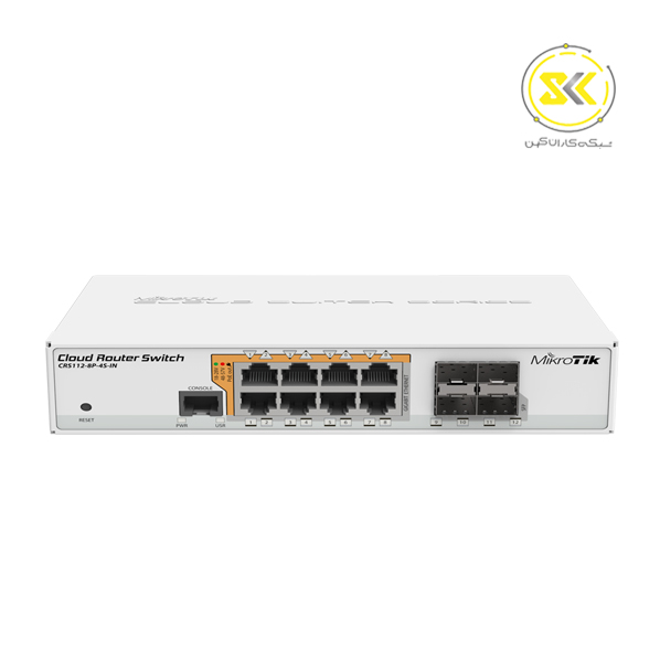 روترسوئیچ Mikrotik CRS112-8P-4S-IN - شبکه کاران | بانک تجهیزات شبکه و ...