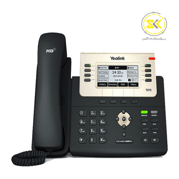 گوشی تلفن تحت شبکه یالینک Yealink SIP-T27G IP Phone