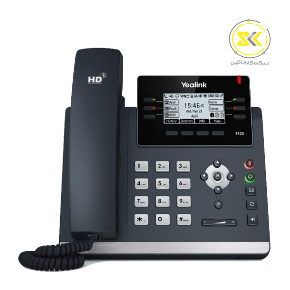 گوشی تلفن تحت شبکه یالینک Yealink SIP-T43U IP Phone