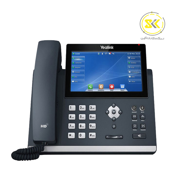 گوشی تلفن تحت شبکه یالینک Yealink SIP-T48U IP Phone