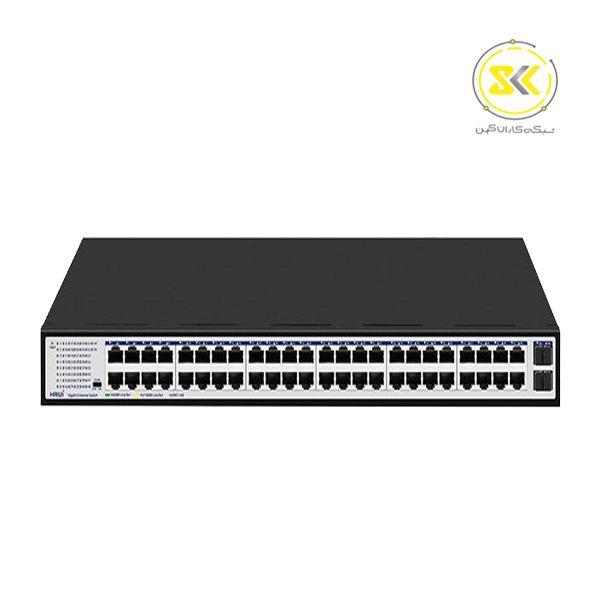 سوئیچ شبکه غیر POE مدل HRUI HR-SWG10482S